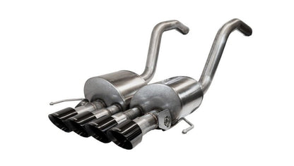 CORSA Performance 2015 - 2019 Chevrolet Corvette C7 Z06 6.2L Xtreme Axle - Back Exhaust with Dual NPP and Quad Black Tips | cor14777BLK - JDMuscleSPK328786