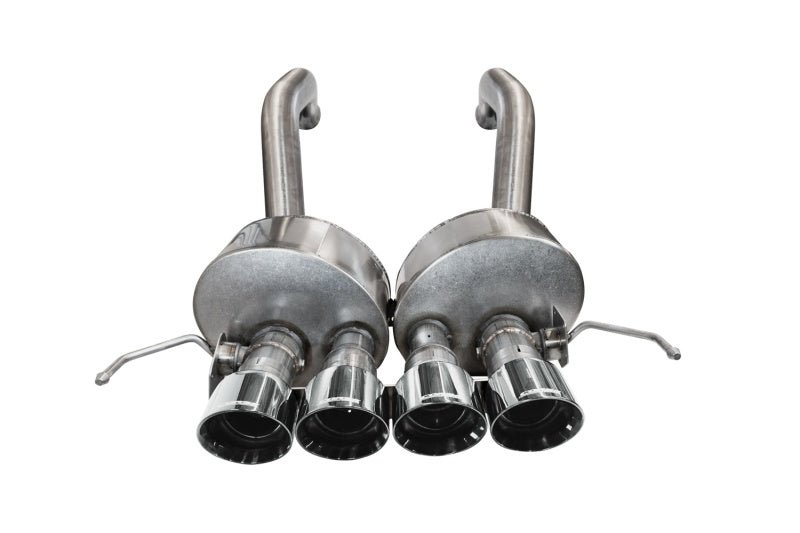 CORSA Performance 2015 - 2019 Chevrolet Corvette C7 Z06 6.2L Xtreme Axle - Back Exhaust with Dual NPP and Quad Tips | cor14777 - JDMuscleSPK325293