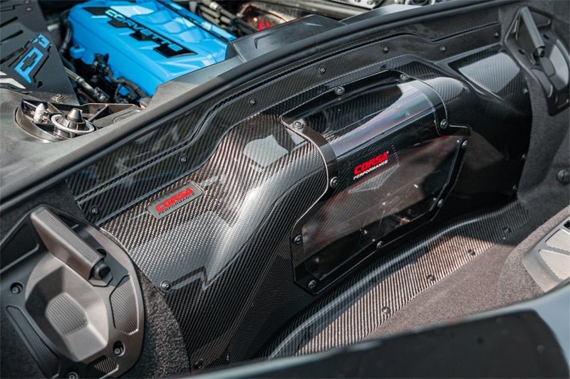 CORSA Performance C8 Corvette Carbon Fiber See - Through Trunk Panel with Polycarbonate Window | cor44009 - JDMuscleSPK628920