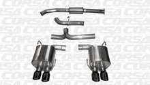 Corsa Performance 15-21 WRX/STI Catback Exhaust Black Pro Series Tips | 14857BLK