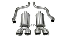 CORSA Performance Corsa 14469 Polished Xtreme Axle - Back Exhaust for Chevrolet Corvette C6 (2005 - 2008) - Aggressive Sound & Better Flow | cor14469 - JDMuscleSPK4309335