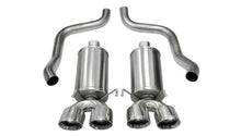 CORSA Performance Corsa 14469 Polished Xtreme Axle - Back Exhaust for Chevrolet Corvette C6 (2005 - 2008) - Aggressive Sound & Better Flow | cor14469 - JDMuscleSPK4309335