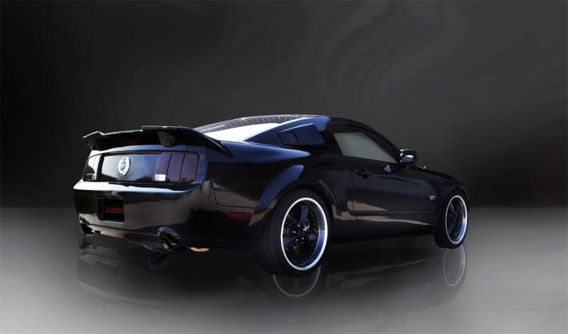 Corsa Performance Shelby GT500 2005 - 2010 Ford Mustang Black Xtreme Axle - Back Exhaust with RSC Technology | cor14314BLK - JDMuscleSPK4309286