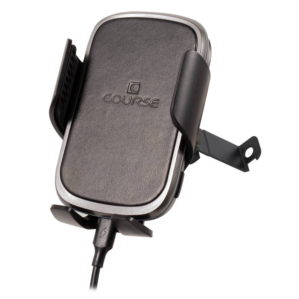 Course Motorsports [02-07 WRX/Impreza/STI] Direct Fit Phone Mount - JDMusclePhone Mounts and AccessoriesCM2.90044.40RightCradle Head - Charging Auto Closing (Black)