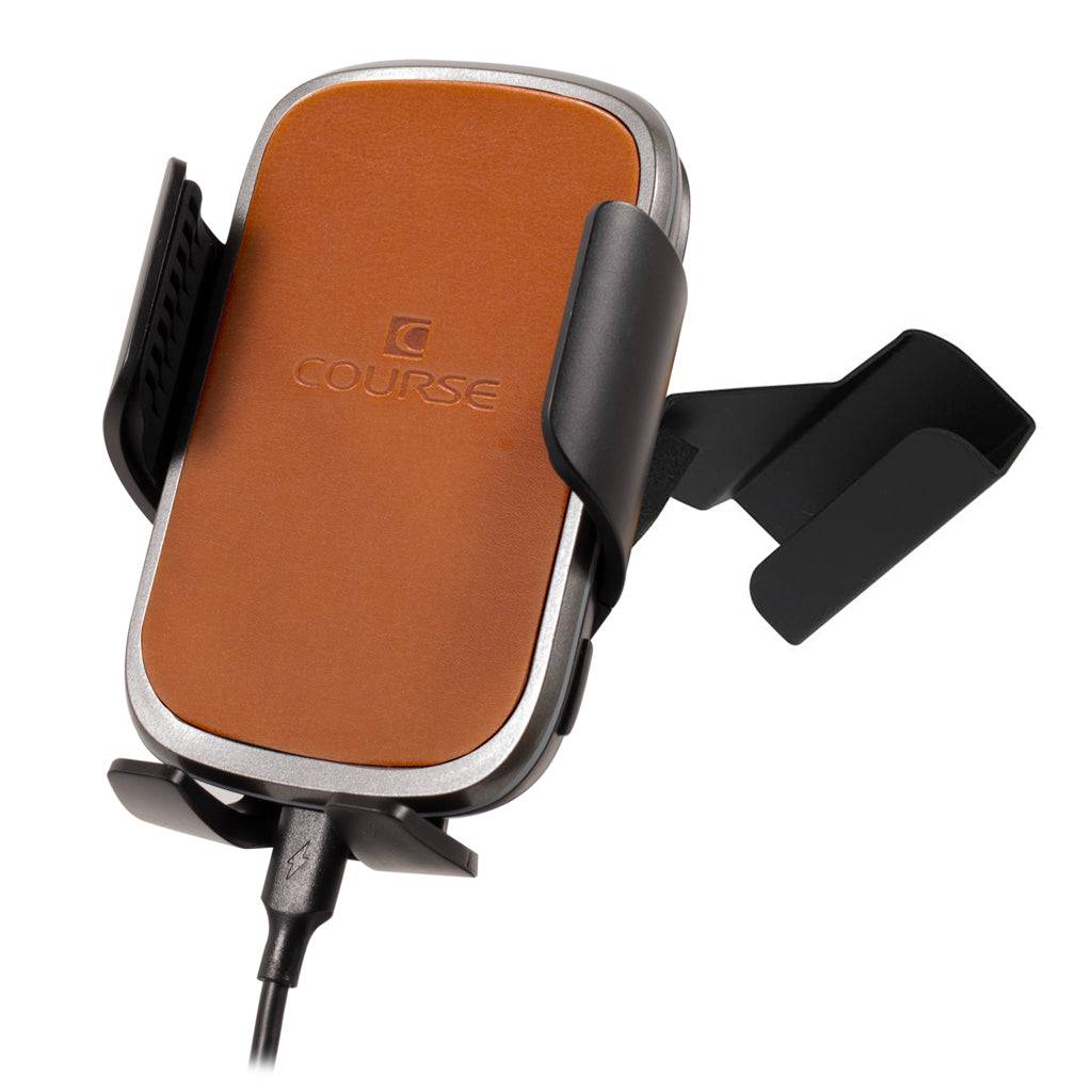 Course Motorsports [15-21 WRX, 14-18 Forester, 12-16 Impreza, 13- 17 Crosstrek] Direct Fit Phone Mount - JDMusclePhone Mounts and AccessoriesCM2.90018.40TRightCradle Head - Charging Auto Closing (Tan)
