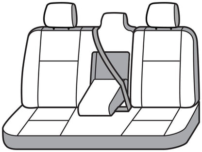 Covercraft 2024+ Toyota Corolla Cross Polycotton Second Row Seat Covers - Charcoal | cvrSS7591PCCH - JDMuscleSPK838232