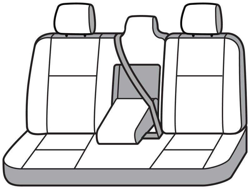 Covercraft 2024+ Toyota Corolla Cross Polycotton Second Row Seat Covers in Grey | cvrSS7591PCGY - JDMuscleSPK838233