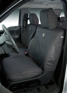 Covercraft Carhartt SeatSaver Custom Second Row Seat Covers for Toyota Tacoma 2016 - 2023 - Gravel | cvrSSC8452CAGY - JDMuscleSPK737849