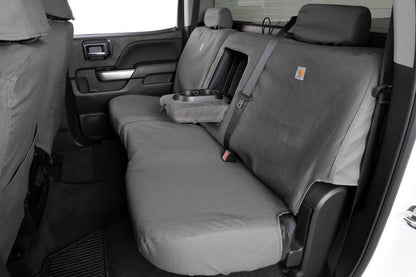 Covercraft Carhartt SeatSaver Front Seat Covers for Toyota Tacoma 2016 - 2023 - Gravel | cvrSSC2509CAGY - JDMuscleSPK737709
