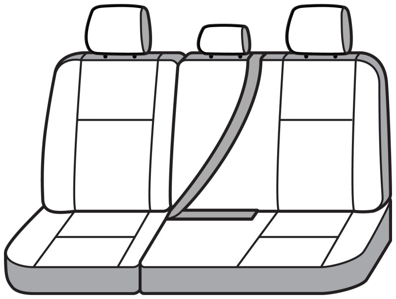 Covercraft Carhartt Super Dux PrecisionFit Custom Second Row Seat Covers for Toyota Tundra (2022 - 2024) - Black | cvrGTT4316COBK - JDMuscleSPK737898