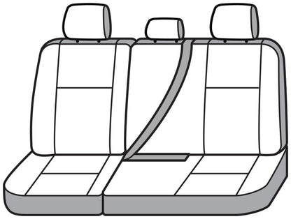 Covercraft Carhartt Super Dux PrecisionFit Custom Second Row Seat Covers for Toyota Tundra (2022 - 2024) - Black | cvrGTT4316COBK - JDMuscleSPK737898