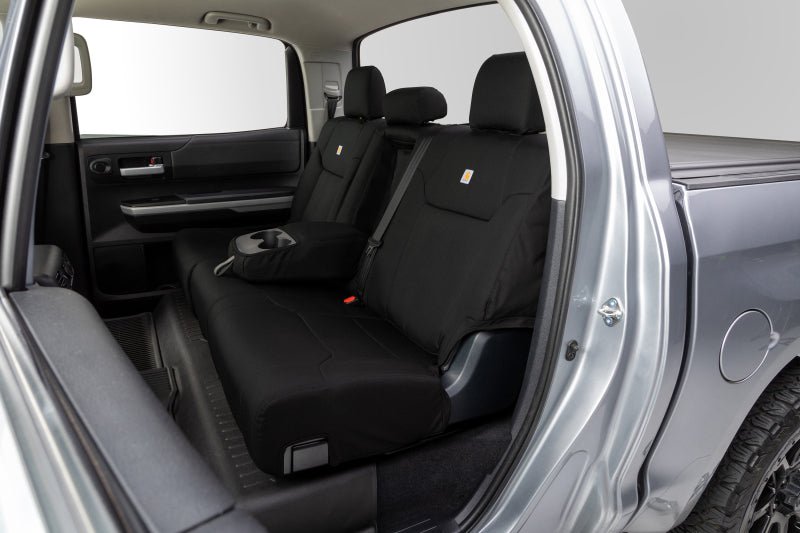 Covercraft Carhartt Super Dux PrecisionFit Front Seat Covers for Toyota Tacoma 2020 - 2023, Black | cvrGTT4187ABCOBK - JDMuscleSPK737406