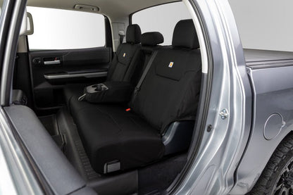 Covercraft Carhartt Super Dux PrecisionFit Front Seat Covers for Toyota Tacoma 2020 - 2023, Black | cvrGTT4187ABCOBK - JDMuscleSPK737406