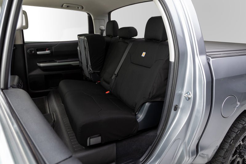 Covercraft Carhartt Super Dux PrecisionFit Front Seat Covers for Toyota Tacoma 2020 - 2023, Black | cvrGTT4187ABCOBK - JDMuscleSPK737406