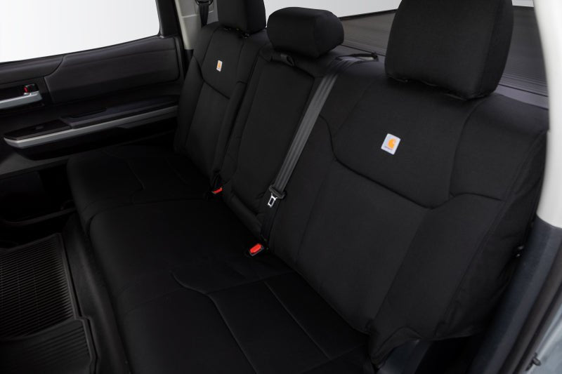 Covercraft Carhartt Super Dux PrecisionFit Front Seat Covers for Toyota Tacoma 2020 - 2023, Black | cvrGTT4187ABCOBK - JDMuscleSPK737406