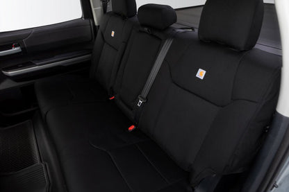 Covercraft Carhartt Super Dux PrecisionFit Front Seat Covers for Toyota Tacoma 2020 - 2023, Black | cvrGTT4187ABCOBK - JDMuscleSPK737406