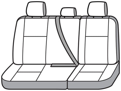 Covercraft Polycotton Second Row Seat Covers for Toyota Tacoma 2016 - 2023 - Charcoal | cvrSS8452PCCH - JDMuscleSPK737644