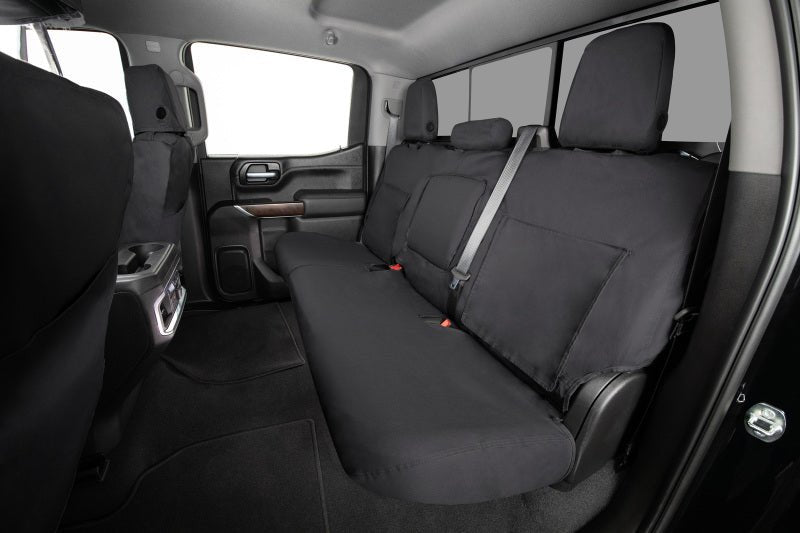 Covercraft Polycotton Second Row Seat Covers for Toyota Tacoma 2016 - 2023 - Charcoal | cvrSS8452PCCH - JDMuscleSPK737644