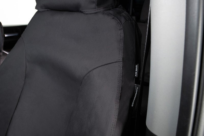 Covercraft Polycotton Second Row Seat Covers for Toyota Tacoma 2016 - 2023 - Charcoal | cvrSS8452PCCH - JDMuscleSPK737644