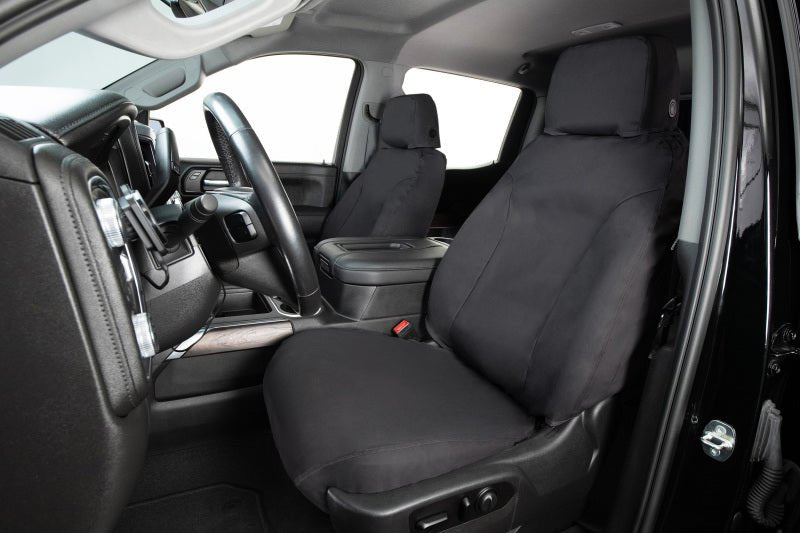 Covercraft Polycotton Second Row Seat Covers for Toyota Tacoma 2016 - 2023 - Charcoal | cvrSS8452PCCH - JDMuscleSPK737644