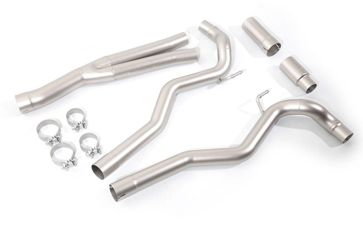 CP - E Ausenite™ Ford Mustang EcoBoost Mid Exhaust System - JDMuscleExhaustFDAE00004T