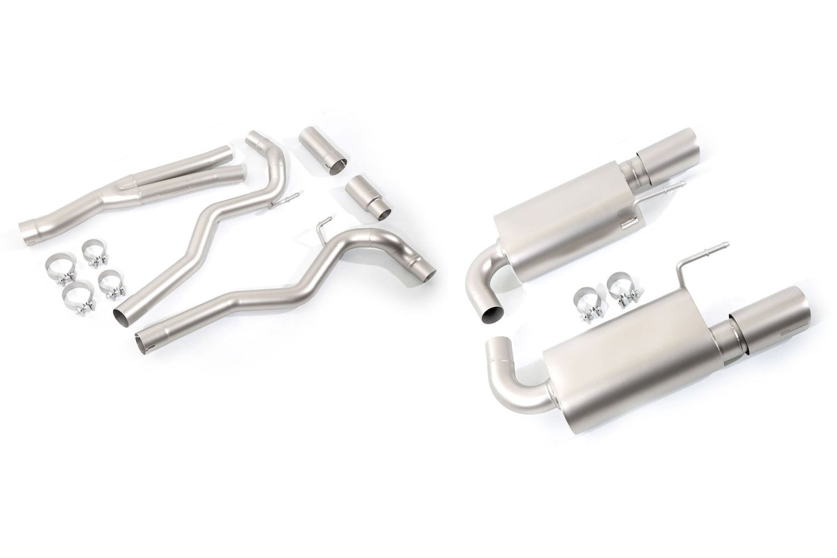 CP - E Austenite™ Cat Back Ford Mustang EcoBoost Exhaust System - JDMuscleExhaustFDAE00009TTitan™
