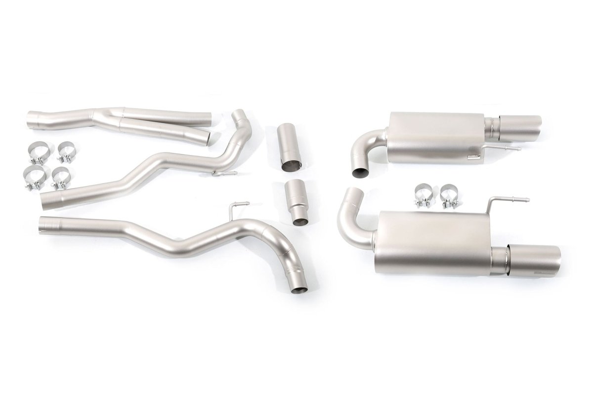 CP - E Austenite™ Cat Back Ford Mustang EcoBoost Exhaust System - JDMuscleExhaustFDAE00009TTitan™