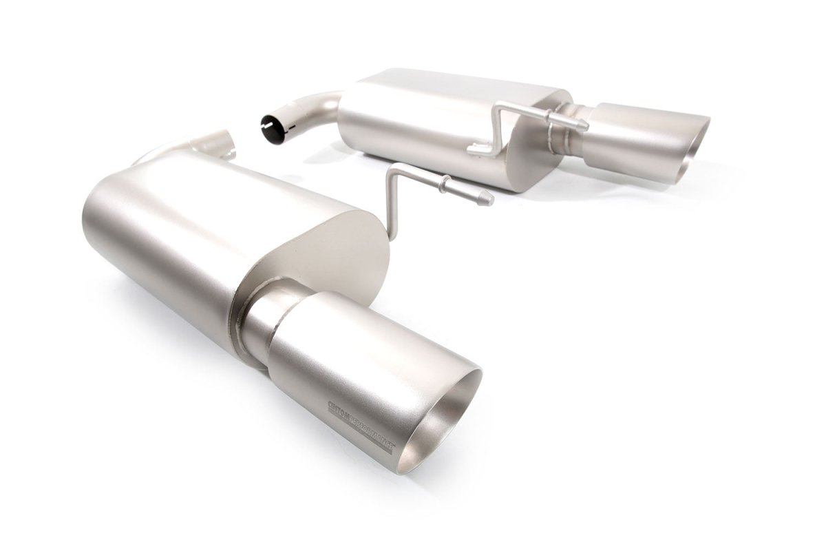 CP - E Austenite™ Ford Mustang EcoBoost Axle Back Exhaust System - JDMuscleExhaustFDAE00005TTitan™