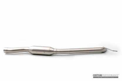 CP - E Austenite™ Ford Mustang EcoBoost Race Exhaust Single Exit System - JDMuscleExhaustFDAE00003T
