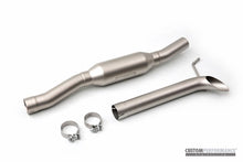CP - E Austenite™ Ford Mustang EcoBoost Race Exhaust Single Exit System - JDMuscleExhaustFDAE00003T