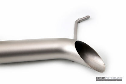 CP - E Austenite™ Ford Mustang EcoBoost Race Exhaust Single Exit System - JDMuscleExhaustFDAE00003T