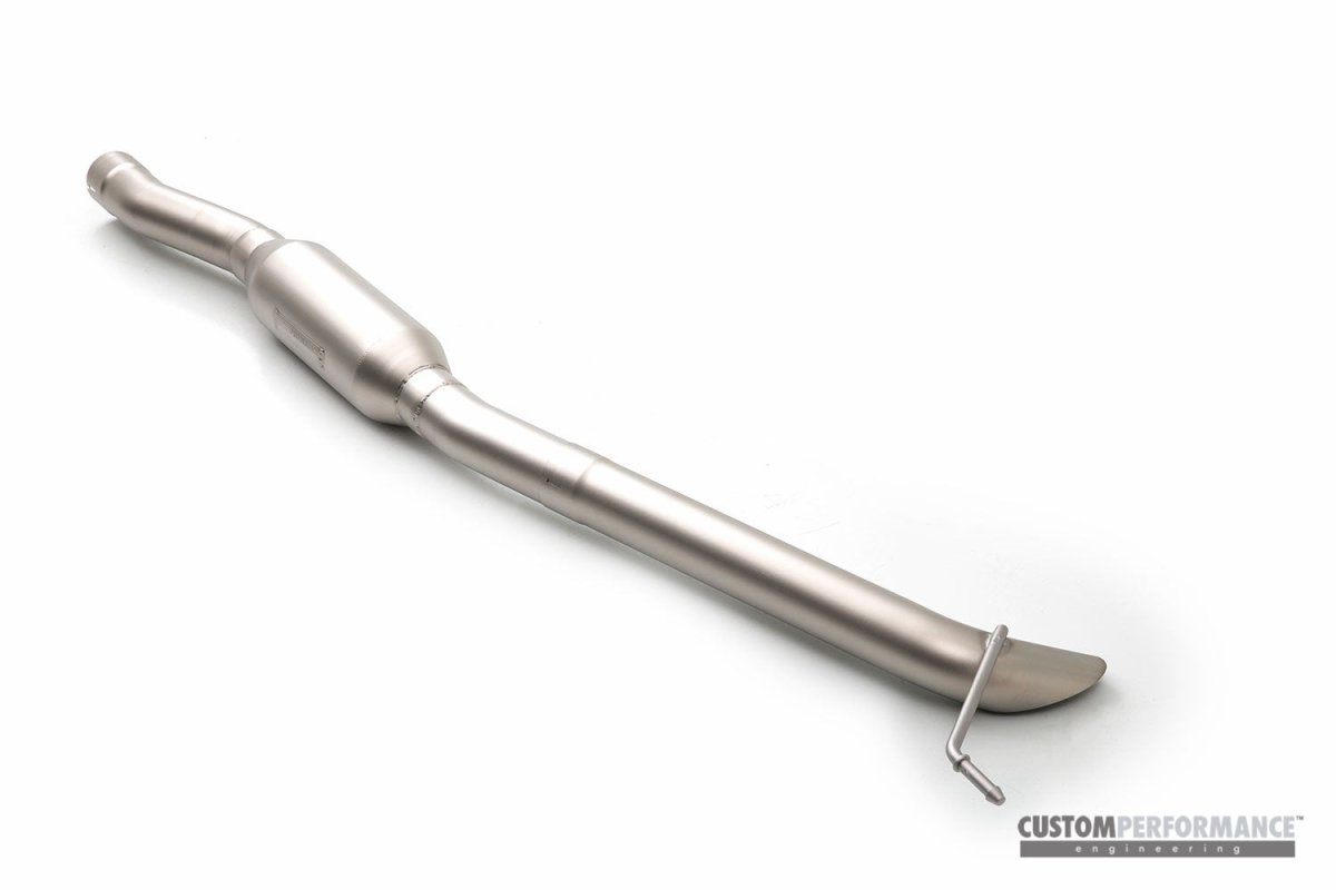 CP - E Austenite™ Ford Mustang EcoBoost Race Exhaust Single Exit System - JDMuscleExhaustFDAE00003T
