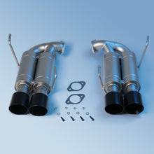 CP - E Austenite™ Subaru WRX Dual Muffler Axle Back Exhaust ('15 - '21) - JDMuscleExhaustSBAE00002BBlack