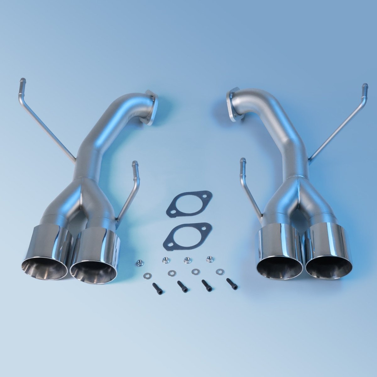 CP - E Austenite™ Subaru WRX Off - Road Axle Back Exhaust ('15 - '21) - JDMuscleExhaustSBAE00001PPolished