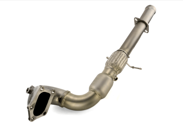 CP - E cp - e [07 - 13 Mazdaspeed3] QKspl Bellmouth Downpipe Catted 3in | MZDP00002T - JDMuscleFront Pipes and Downpipes / J - PipesMZDP00002T
