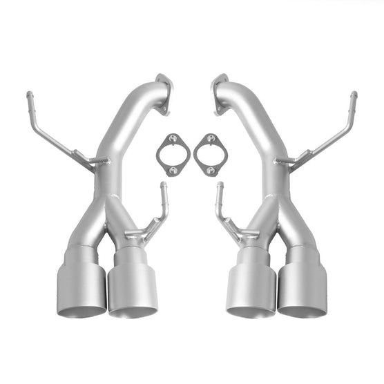 CP - E cp - e 15 - 18 STI / 15 - 21 WRX Austenite Axle Back Exhaust w/ Titan 4" Double Wall Tips | SBAE00001T - JDMuscleAxle Back ExhaustscpeSBAE00001T