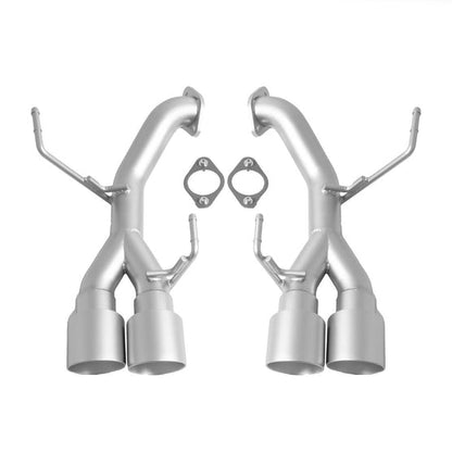 CP - E cp - e 15 - 18 STI / 15 - 21 WRX Austenite Axle Back Exhaust w/ Titan 4" Double Wall Tips | SBAE00001T - JDMuscleAxle Back ExhaustscpeSBAE00001T
