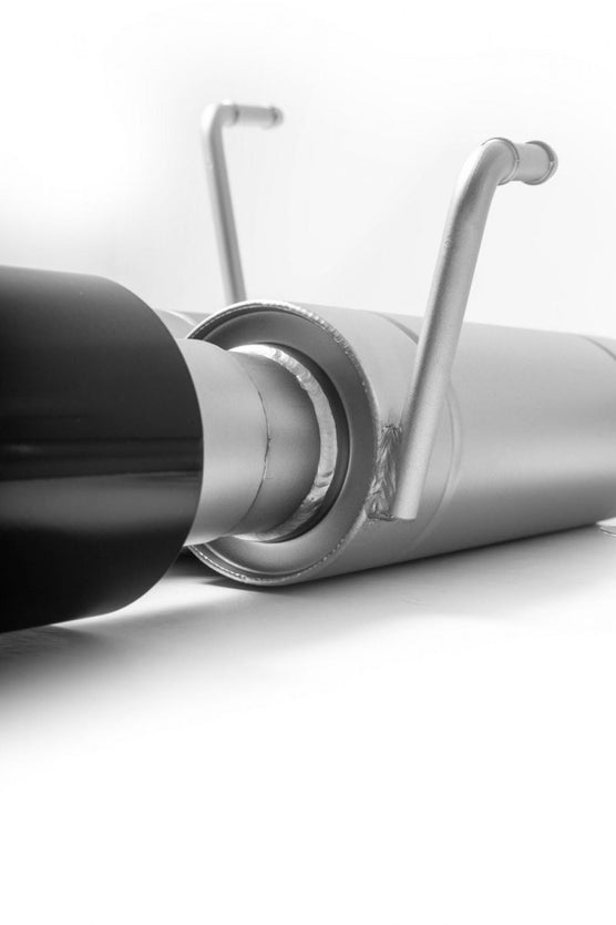 CP - E cp - e 15 - 18 STI / 15 - 21 WRX Austenite Dual Muffler Axle Back Exhaust w/ Black 4" Double Wall Tips | SBAE00002B - JDMuscleAxle Back ExhaustsCPESBAE00002B
