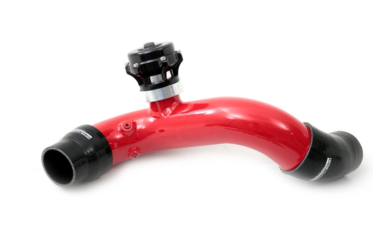 CP - E Exhale™ Ford Mustang EcoBoost BOV Attachment Kit (HKS or TiAL) - JDMuscleCharge PipesFDBH00002BSatin BlackHKS SSQV