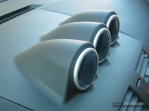 CP - E Mazda Mazda3 / Mazdaspeed3 Triple Gauge Pod - JDMuscleInteriorMZGP00002BLHD