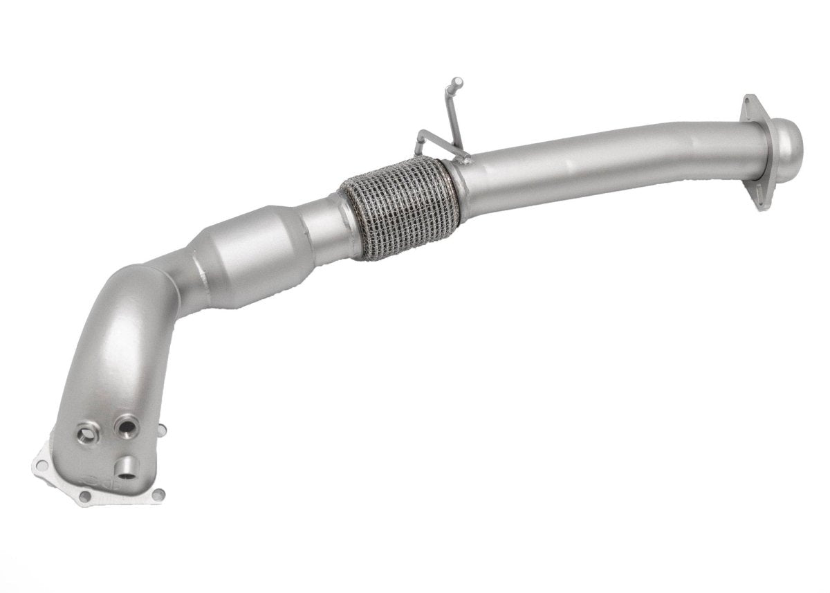 CP - E QKspl™ Mazda Mazdaspeed3 Catted Downpipe - JDMuscleDownpipeMZDP00002THigh Flow