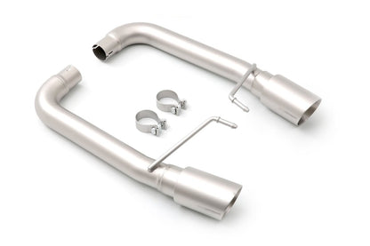 CP - E xSilencer™ Ford Mustang EcoBoost Muffler Delete Axle Back Exhaust System - JDMuscleExhaustFDXS00001T