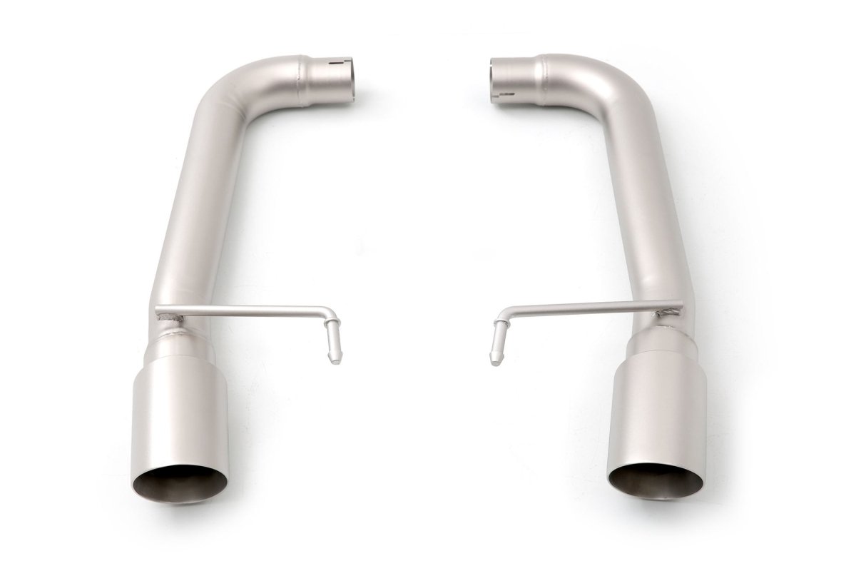 CP - E xSilencer™ Ford Mustang EcoBoost Muffler Delete Axle Back Exhaust System - JDMuscleExhaustFDXS00001T