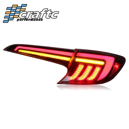 Craftc - Performance [19 - 24 Corolla Hatchback/GR Corolla] Sequential Taillight | Clear - JDMuscleTail Lights