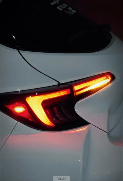 Craftc - Performance [19 - 24 Corolla Hatchback/GR Corolla] Sequential Taillight | Smoked - JDMuscleTail Lights