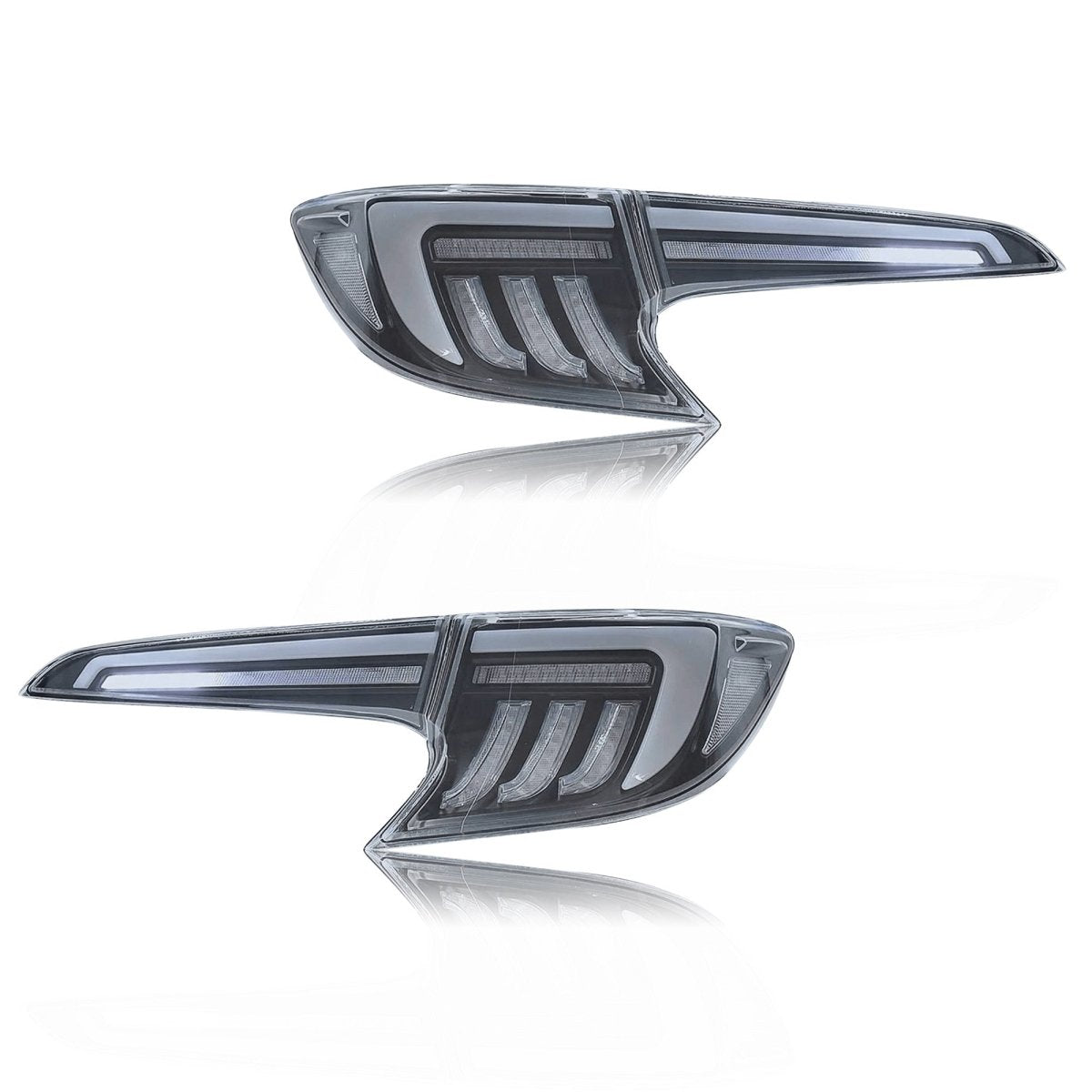 CraftC Performance [23+ GR Corolla, 19+ Corolla Hatch] Sequential Taillights - Clear/Smoked - JDMuscleTail LightsSmoked