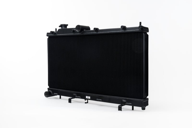 CSF [08 - 21 WRX/STI] 2 - Row 42mm Race - Spec All Aluminum Radiator - Black | 7095B - JDMuscleRadiatorscsf7095B