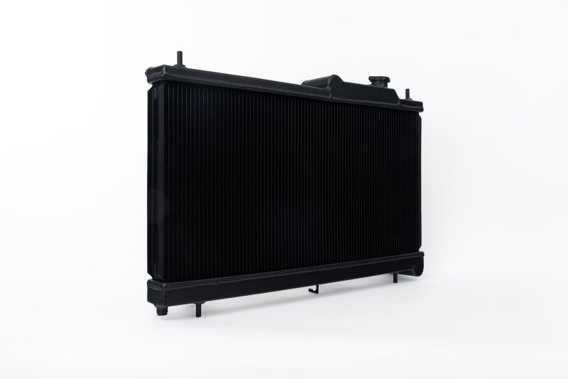 CSF [08 - 21 WRX/STI] 2 - Row 42mm Race - Spec All Aluminum Radiator - Black | 7095B - JDMuscleRadiatorscsf7095B
