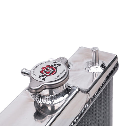 CSF [08 - 21 WRX/STI] 2 - Row Subaru Aluminum Radiator | B22415 - RS - JDMuscleRadiatorsCOBB22415-RS