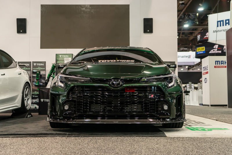 CSF 2023+ Toyota GR Corolla/2020+ GR Yaris High Performance Stepped Core Intercooler System - Black - JDMuscleSPKcsf8285B